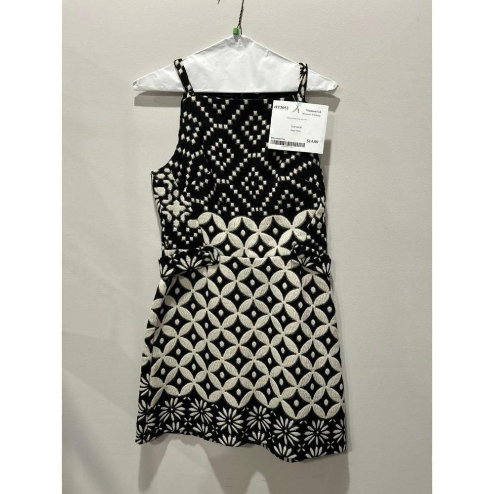TOPSHOP Black Dress 6
